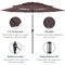 Best Choice Products 10ft 3-Tier Patio Umbrella, Market Sun Shade w/ Tilt Adjustment, Easy Crank